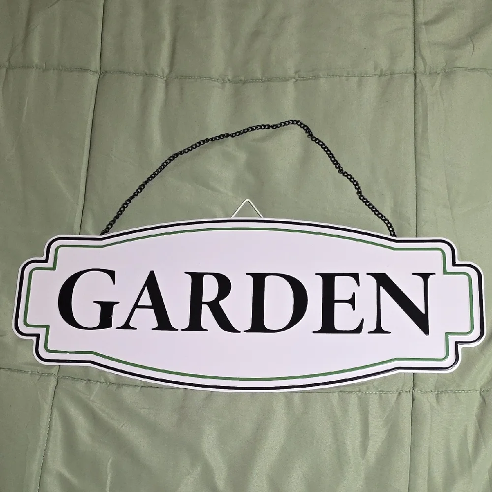 Garden Hanging Sign